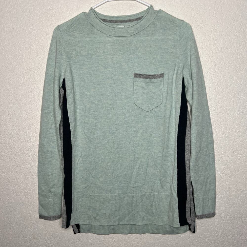 Smartwool Blue Shadow Pine Crewneck Lightweight Sweater Small Outdoors Ski V21